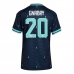 Maillot de foot Allemagne Serge Gnabry #20 Extérieur vêtements Femmes Monde 2026 Manches Courtes